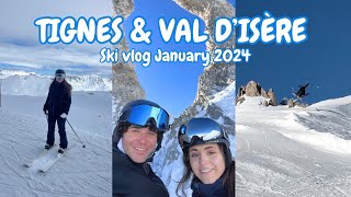 A week skiing in TIGNES amp VAL D’ISÈRE in the French alps 4k Go Pro Hero 11  France 2024 [upl. by Ursuline888]