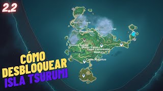 Desbloquear NUEVA ISLA SEIRAI  Inazuma 21 [upl. by Emersen]