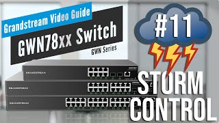 Video Guides  Storm Control  GWN78xx Switch Series  Part 10 [upl. by Maryanna]