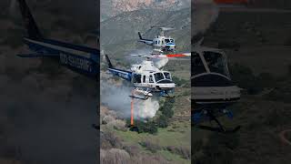 Its hard to beat a water dump Bell412EPX SubaruBell412EPX aerialfire [upl. by Lelia]