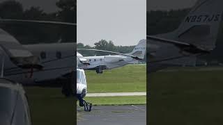 Cessna 560XL taking off at Philadelphia Northeast Airport [upl. by Smaoht]