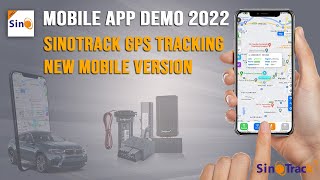 Sinotrack GPS tracker New Released Mobile Version 2022 Demo [upl. by Kevin]