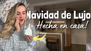 DIY Decoración NAVIDEÑA 🎄Bonita Neutral amp Muy ORIGINAL con muy POCO Dinero 😲💸 [upl. by Nalyr]