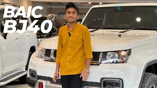 Baic Bj40 detailed review  exterior  interior  engine  4 Wheels car reviews [upl. by Yelyac682]