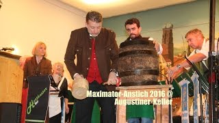 MaximatorAnstich 2016 im AugustinerKeller am 22022016 [upl. by Vander]