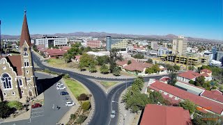 Beautiful Windhoek City Namibia One of Africas best kept secret backtobasics [upl. by Nylareg]