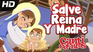 Salve Reina Y Madre Villancico Animado  Mundo Canticuentos [upl. by Erline38]