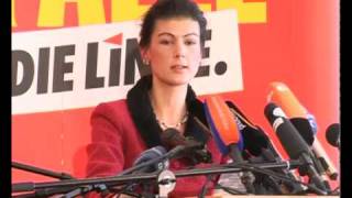 Politischer Aschermittwoch 2010 Sahra Wagenknecht neue Version [upl. by Ojyma358]