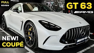 2024 MERCEDES AMG GT 63 NEW V8 Coupe BETTER Than 911 FULL InDepth Review Exterior Interior Sound [upl. by Compton827]