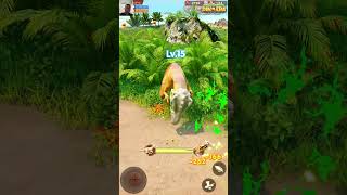 Dino Game ads review new level 44 Update Dinosaur world games gaming funny [upl. by Ralina]