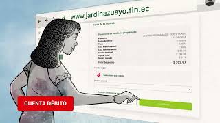 Tutorial ahorros programados y pólizas  Jardín Azuayo Virtual [upl. by Chute]