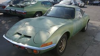 73 Opel GT 1900 Restauration Part 1 Restoration [upl. by Yenobe]