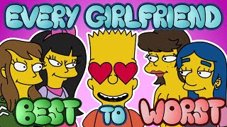 Every Bart Simpson Girlfriend from BEST to WORST [upl. by Augustus]