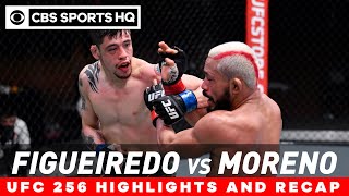 UFC 256 Recap Figueiredo and Moreno fight to a draw in an instant classic  CBS Sports HQ [upl. by Yenar20]