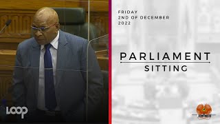 Parliament Sitting  Debate  Friday 2nd Of December 2022 [upl. by Jacquelyn]