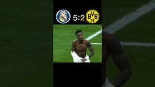 UCL\RMA 52 BVB\Highlight\Hat trick Vini JR eliteplayersuclrmabvbrealbvb [upl. by Tsui]