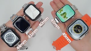 Apple Watch SESERIES 6 40 vs 44mm⌚️ ¿CUÁL COMPRAR 🤔 [upl. by Ponzo]