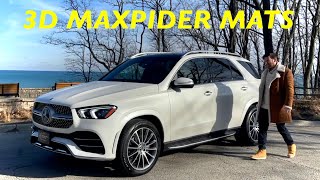 2022 Mercedes GLE Installing 3D Maxpider Floor Mats [upl. by Anowahs]