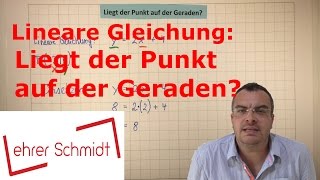 ORTHOGONALE GERADEN – Senkrechte Gerade durch Punkt aufstellen Steigung berechnen [upl. by Sofia186]