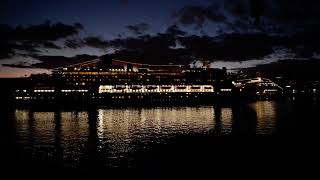 Holland America Line Volendam Cruise Ship Departs Port Of Montreal Saturday October 5 2024 EMR 3218 [upl. by Constancy]