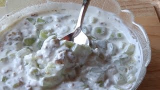 Caciki grcka salata Recept [upl. by Ardnuaek]