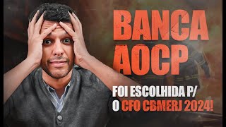 BANCA AOCP foi escolhida para o CFO CBMERJ 2024 [upl. by Ashman]