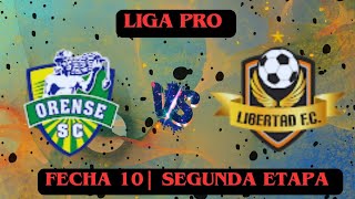 ORENSE vs LIBERTAD FC donde ver el partido de la LIGA PRO  Campeonato Ecuatoriano 2024 [upl. by Ymirej]