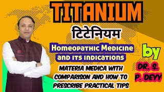 Titanium  Uses in Hindi  Homeopathic Medicine how to use and for What [upl. by Eidda]