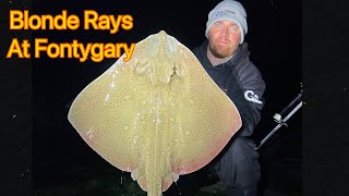 UK Shore Fishing at Fontygary South Wales Targeting Bristol Channel Rays [upl. by Aennyl]