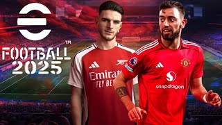 EFOOTBALL PES 2025 PPSSPP LITE 300MB ENGLISH VERSION NEW UPDATE KITS 2425 REAL FACE BEST GRAPHICS [upl. by Tenneb]