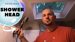 Camper Shower Upgrade Oxygenics Fury RV Handheld Shower  EPro E20BHS Camper [upl. by Muraida921]