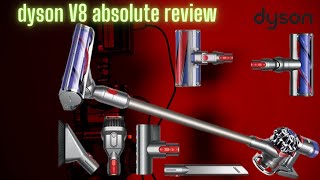 Dyson V8 Absolute Cordless Vac Silver 40Min Runtime 2 Cleaner Heads dyson [upl. by Asim]