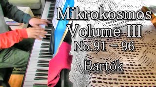 バルトーク ミクロコスモス第3巻（第91番 ー 96番） IKIADPianochannel [upl. by Eilrak]