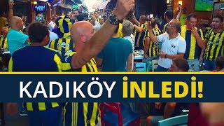 KADIKÖY ÇARŞI İZMİR MARŞI İLE İNLEDİ  FENERBAHÇE  TRABZONSPOR ÖNCESİ [upl. by Geirk515]