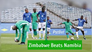 AFCON 2025 Zimbabwe Triumphs 10 Against Namibia  Match Highlights [upl. by Vijnas182]