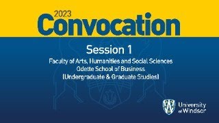 2023 Fall Convocation  Session 1 [upl. by Anitac318]