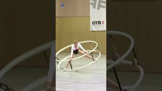 German Championships 2023 in Gymwheel Josina Maiti Münchgesang gym [upl. by Etireugram]