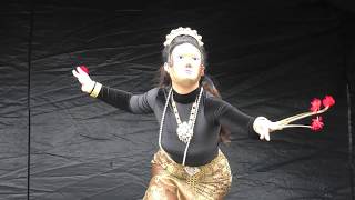 Southsea Thai Festival UK 2017  Gold Mask Dance [upl. by Dar]