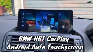 Wireless CarPlay Android Auto for BMW  autoabc Touchscreen Review [upl. by Ativla]