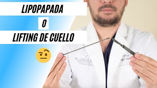 Lipopapada o Lifting de Cuello ¿qué necesito [upl. by Nevad]