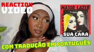 Sua Cara Feat Anitta amp Pabllo Vittar REACTION  REAÇÃO [upl. by Lewin]