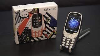 Nokia 3310 2017 unboxing and boot up [upl. by Cortney]