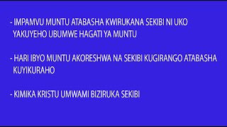 IYO TWIMITSE KRISTU UMWAMI ARAZA part 2 [upl. by Aileve]