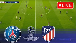 🔴LIVE PSG vs ATLETICO MADRID LIVE  UEFA Champions League 2425 Full Match [upl. by Kirsti]