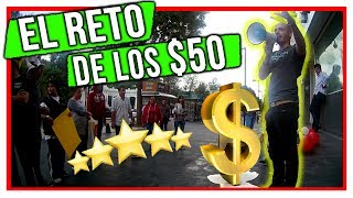 El mejor reto para hacer un mundo mejor  Mensajeros urbanos  Reto 50 pesos [upl. by Watters]