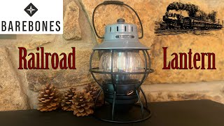 Barebones Railroad Lantern Gray [upl. by Lerraj]