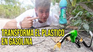 Puse a prueba este invento que transforma el plastico en gasolina [upl. by Domel]