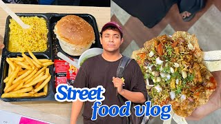 Papri Chaat street food vlog [upl. by Enitsirk]