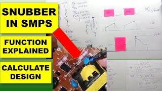 284 RCD SNUBBER Circuit  What is Snubber Circuit in SMPS and How to Calculate [upl. by Yeldar491]