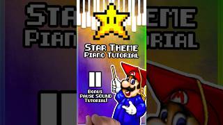 Learn the Super Mario Star Theme in 1 Minute [upl. by Ahsatsan]